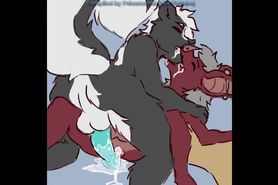 Bisexual Animated Furry Porn Compilation: Hotter than Summer