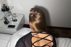 Alexis Crystal - My Saturday Night - Omg He Cum All Over My Sheer Black Dress
