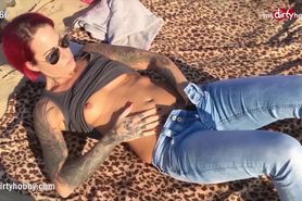 MyDirtyHobby - Gorgeous babes public fingering and lesbian action