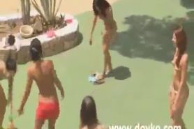 Diesel Team Of Naked Chicks Playing Soccer teen amateur teen cumshots swall