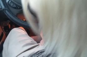 Blowjob And Handjob In Car
