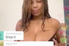 Thebaebreanna sexy ass playing with herself