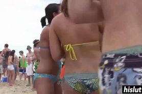 Good looking girls know how to party - video 1