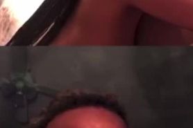 Instagram models eating pussy and playing with dildos on ig live
