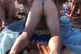 No fucks given. Fucking on a gay nudist beach. Oh hell ye....