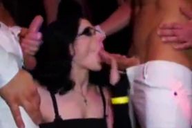 Amateur Girls Get Naked and Fuck at Wild Male Strip Club Party