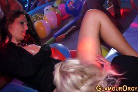 Glam sluts ride and suck