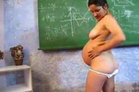 pregnant...masturbate at school