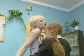 Russian Readhead Lesbian Teacher