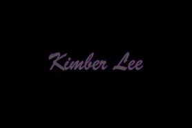 Kimber Lee Plays with new Anal Plug Tail!