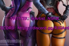 3D SFM Animation Power Girl Gang& Anal (w/SOUND) by LeeteRR