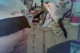 Busty Blonde Slut Orgasm on Webcam by snahbrandy