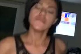 Hot Latina Wife With Big Boobs Rides Cock And Cums