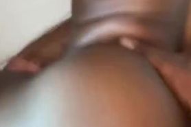 Barely legal ebony teen can’t take cock during quarantine