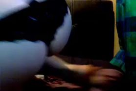 Cute teen gets naughty on her webcam