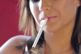 Jenna J smoking