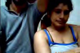 Ajay and Raveena Indian webcam couple - video 1