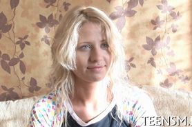 Cute teen is hard nailing action - video 18