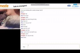 Teen Plays Quick on Omegle After her Shower