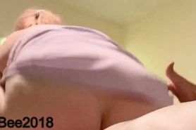 MILF squirts rides dick Cum shot awesome view