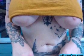 Big boobs webcam masturbation XPUSSYCAM - video 16