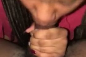 Busted in Ebony Thot Mouth