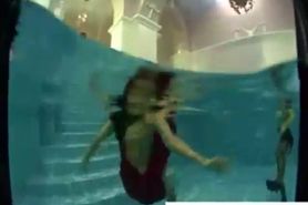 Sexy women in swimming pool