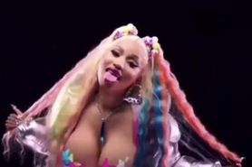 6ix9ine Trolls but only Nicki Minaj parts shakes boob and ass