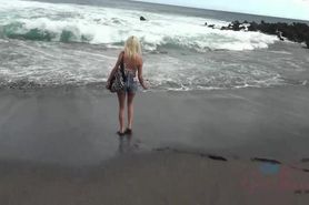 ATK Girlfriends - Chloe makes her way to Hawaii and the nude beach!