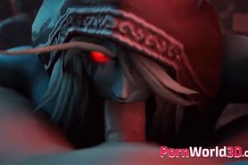 Heroes from Warcraft Gets Fucked in Every Hole - 3D Porn Compilation