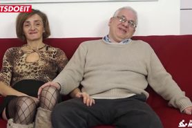LETSDOEIT - Horny Italian Mature Couple Loves Anal Fucking