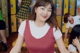 Don't Be Scared To Fap Along As Jihyo Shakes Her Titties For You Tonight
