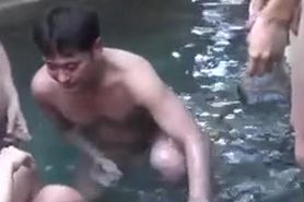 Sexy Japanese Woman Fucked In Gangbang Mixed Bath