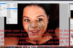 Basic Cumshop Photoshop Fake Facial Tutorial [CS3]