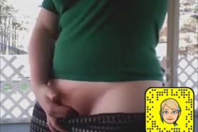 Fat teenager pawg shows readend and takes on with fat snatch
