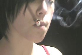 vikki blows smoking 7