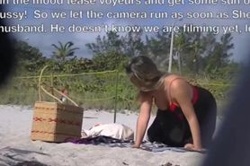 Nudist Beach secret cam voyeur (go to my onlyfans for full video)