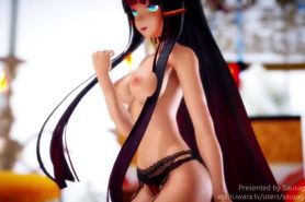 MMD Ramesses (Sexy Garterbelt ) (Apple pie) (Submitted by Sausage Bacon)