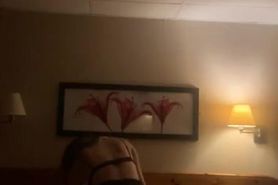 Amateur couple rough fuck in Hotel Room