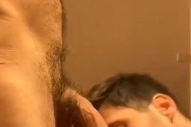 Sniffing Musty Balls And Cock