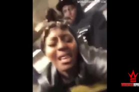 Shawty gets fucked in NYC Train station