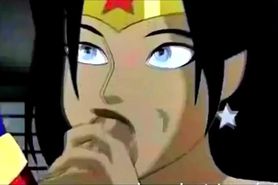 DC SUPERMAN BLOWJOB WONDER WOMAN - WONDERWOMAN licks superman penis swallows cum DC blowjobs cumshot