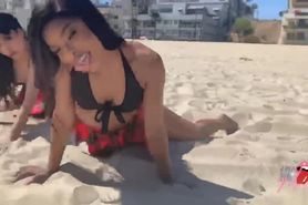Public Beach Anal Plug Twerk Teaser Ft. Aaliyah Hadid