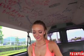 Molly Mae goes all in for the team on the Bang Bus p1