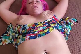 Sukie Rae sucks and fucks and squirts all over the bed