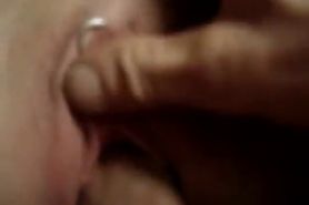 Wet piercing pussy from Videowet