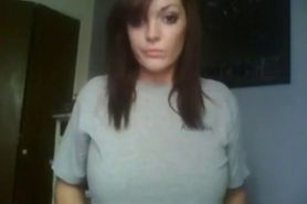 Big breasted webcam girl 3/4