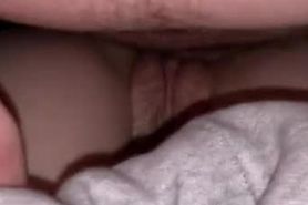 Barely legal pussy stretched by big dick