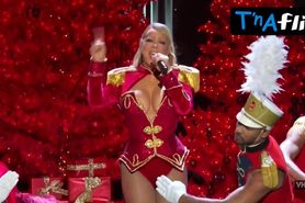 Mariah Carey Sexy Scene  in Divas Holiday: Unsilent Night