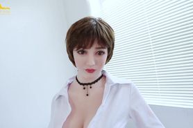 Irontechdoll Best Realistic Sex Doll Love Doll Youg Asian Lady Short hair